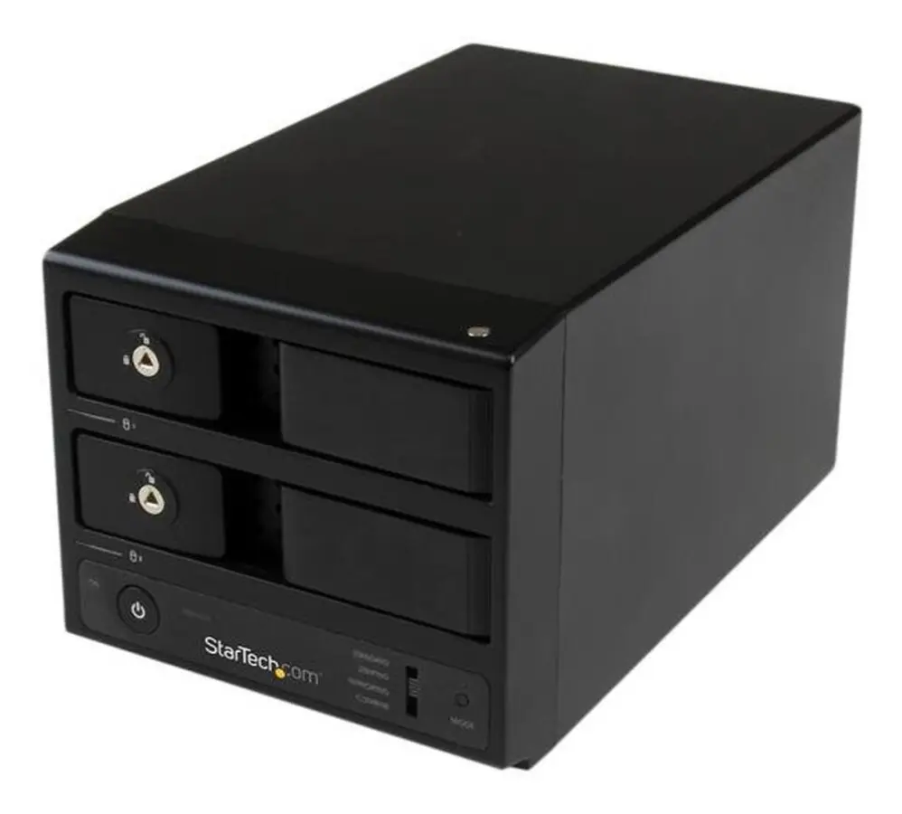StarTech.com USB 3.0 / eSATA Dual-Bay Trayless 3.5" S