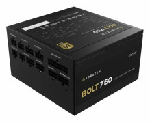 Strömtillförsel Forgeon Bolt 750 W 80 Plus Gold Modulär