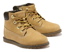 Timberland Stövlar Pokey Pine 6'' With Side Zip Barn Små Brun EU 28 Pojke