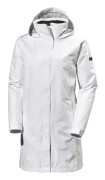 Helly Hansen Aden lång kappa för kvinnor - vit - L