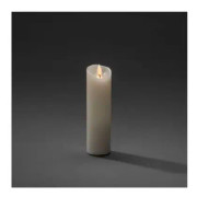 Vaxljus 5x17,8 cm LED vitt