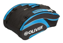 Oliver Sport badmintonracketväska - svart/blå - 78 cm x 38 cm x 31 cm