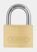 Hänglås ABUS 713/50, Ø7.5 mm, mässing
