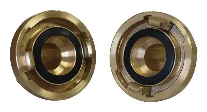 Lalizas Fire Hose Coupling Storz 50 Brass Brun