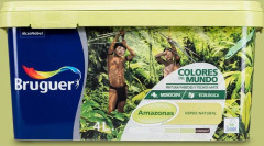 Måla Bruguer Amazonas 4 L - Hållbar färg för inomhus- och utomhusbruk med 4 liter volym. Skyddar och förskönar ytor effektivt.