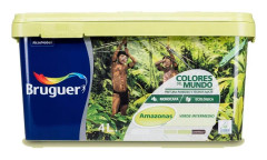 Måla Bruguer 5057227 Amazonas Ljusgrön 4 L - Högkvalitativ ljusgrön målarfärg från Bruguer för Amazonas-inspirerade projekt.