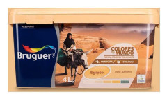Måla Bruguer Egipto 4 L - Högkvalitativ färg för inomhusbruk i elegant egyptisk nyans, 4 liter volym. Skyddar och förskönar ditt hem.