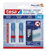 TESA® CANVAS LISTERNEGEL - KAKELT OCH METALL - HÖJJJUSTERABAR