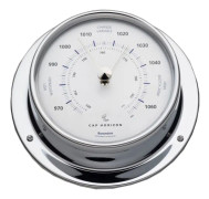 Barigo Barometer I Kromad Mässing 85 Mm Silver 110 x 32 mm