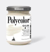 Akrylkruka Maimeri Polycolor 1220018 Titan Vit 140 Ml