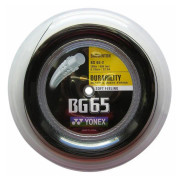 Yonex Badmintonrullsnöre Bg 65 200 M Svart 0.70 mm
