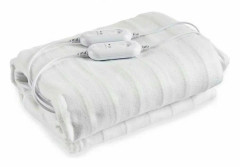 Elektrisk dubbel värmemadrass Vit Polyester 140 x 1 x 160 cm (6 antal)