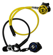 Aqualung Regulator Set Pk Helix Yoke Octo Spg Bag Gul