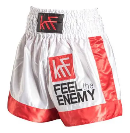 Krf Korta Byxor Plain Muay Thai Vit M Man