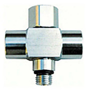 Tecnomar Hose Adaptor 3/8 Unf Silver