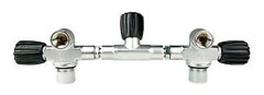 Tecnomar Twin Cylinder Valve Nitrox 12l/15l Grå