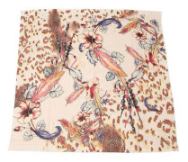 Pasion Morena Blommor Näsduk Beige 90 x 90 mm