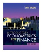 Introductory Econometrics for Finance (häftad, eng)