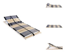 The Living Store Ribbotten med 42 ribbor 7 zoner 90x200 cm