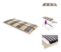 The Living Store Ribbotten med 42 ribbor 7 zoner 120x200 cm