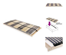 The Living Store Ribbotten med 42 ribbor 7 zoner 140x200 cm