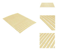 The Living Store Ribbotten med 17 ribbor 90x200 cm