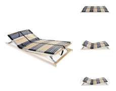 The Living Store Ribbotten med 42 ribbor 7 zoner 140x200 cm