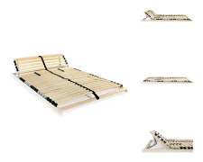 The Living Store Ribbotten med 28 ribbor 7 zoner 140x200 cm