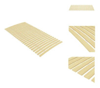 The Living Store Ribbotten med 24 ribbor 100x200 cm