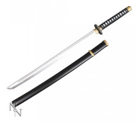 Black and White Handled Katana 99cm