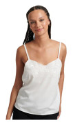 Superdry Topp Studios Upspec Cami Vit 2XS Kvinna