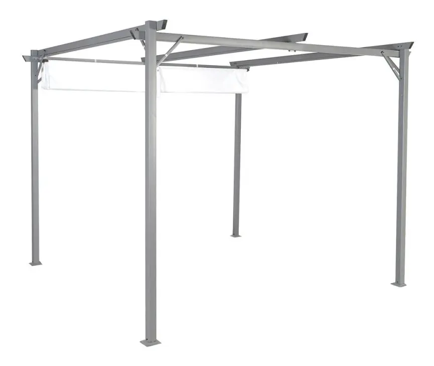 Pergola DKD Home Decor 290 x 290 x 230 cm Stål