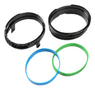 Si-tech Antares Glove Rings. Spanner Rings And Stiff Ring Svart