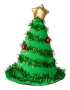 Boland 13406, Maskeradhatt, Alla, Christmas tree, Polyester, Polyetentereftalat (PET), Guld, Grön, Röd, 300 mm