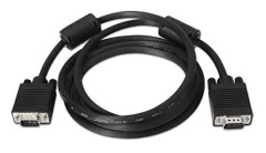 AISENS VGA-kabel 3 m VGA (D-Sub) Svart - VGA-kablar (3 m, VGA (D-Sub), VGA (D-Sub), hane, hane, svart) - A113-0072