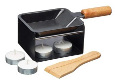 Master Class KitchenCraft Artesa Individual Raclette Pan med stöd 8 x 9,5 x 19 cm Svart - ARTRACLETTE