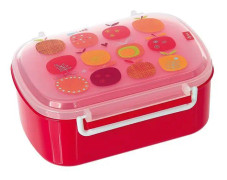 Sigikid Girl, Snack Box med färgglada mönster, Pony Sue Äpplen, Röd, - 24738