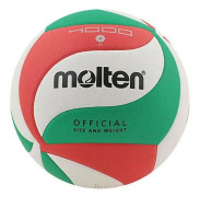 Molten innebandyboll V4M4000 vit-röd-grön (MOLTEN171108)