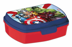 Sandwich Box The Avengers Infinity Blue Plastic Red (17 x 5.6 x 13.3 cm)