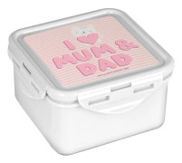 Lunchlåda Safta Love Rosa Polyuretan (13 x 7.5 x 13 cm)