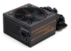 SPYCO Typhoon PS-551, 550 W Gaming PSU, 80 PLUS brons, icke-modulär, lågbrus, ATX-strömförsörjning, Super Silent Fan