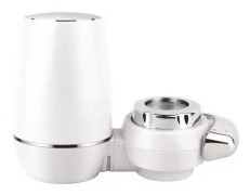AQUAWATER kranfilter - Trippelverkan mot klor, föroreningar och bakterier - Vit