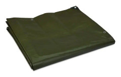 Relaxdays Täckduk 200g/m², täckning med öglor, vattentät, rivbeständig, skydd i PE, 6 x 8 m, grön