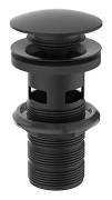 Joy clic-clac diskbänksavlopp - IDEAL STANDARD - Huvud 63,5 mm - Kropp 100 mm - Anslutning 33x42 - Metall