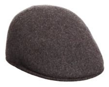 Kangol Seamless Wool 507 Soft Cap, (Mörkgrå Flanell), L Unisex - K0875FA-26-L