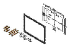 Simrad Dash Mount Kit Go9/v9 Svart