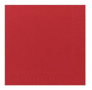 Servett Duni 3-lag röd 40x40cm