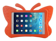 Butterfly EVA Protective Case with Holder for iPad mini 3 / 2 / 1(Orange)