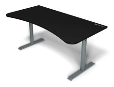 Arozzi Arena Gaming Desk - Frozen Grey - Black