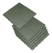 Artplast Bricka Flextile 40x40x8 Cm 6 Enheter Grönt